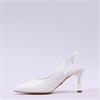 Una Healy Escapade Slingback High Heel - White